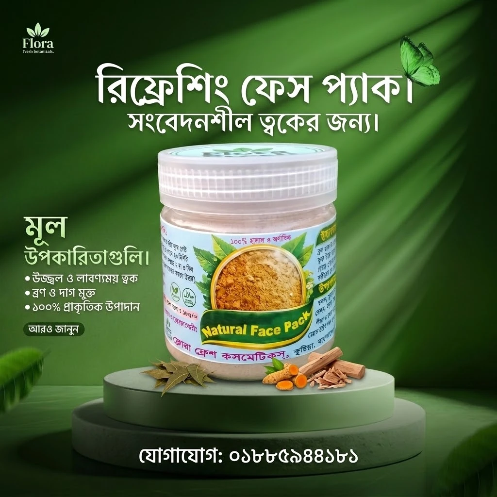Flora Fresh Natural Deep Cleansing Face Pack