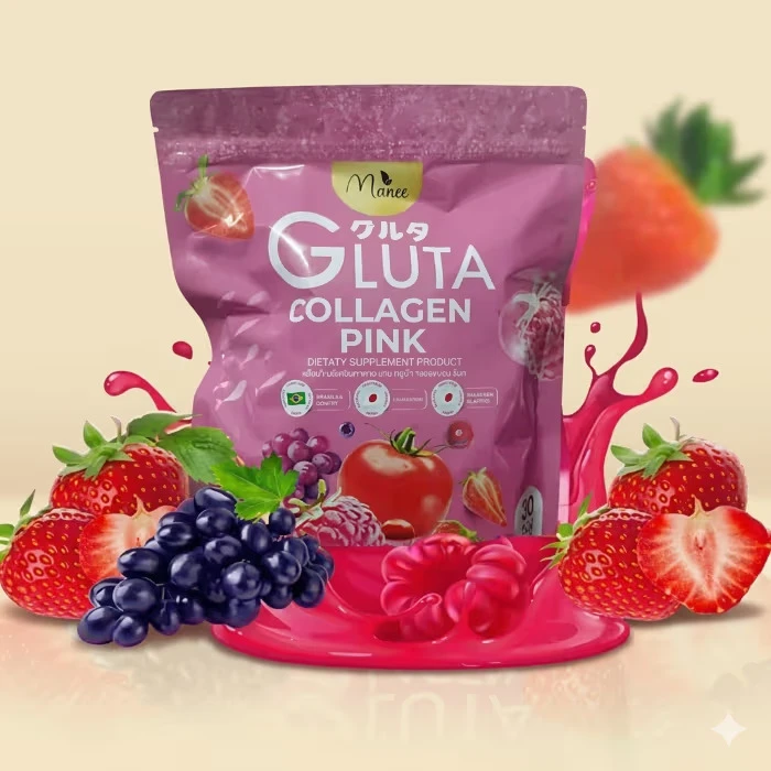 Manee Gluta Collagen Pink
