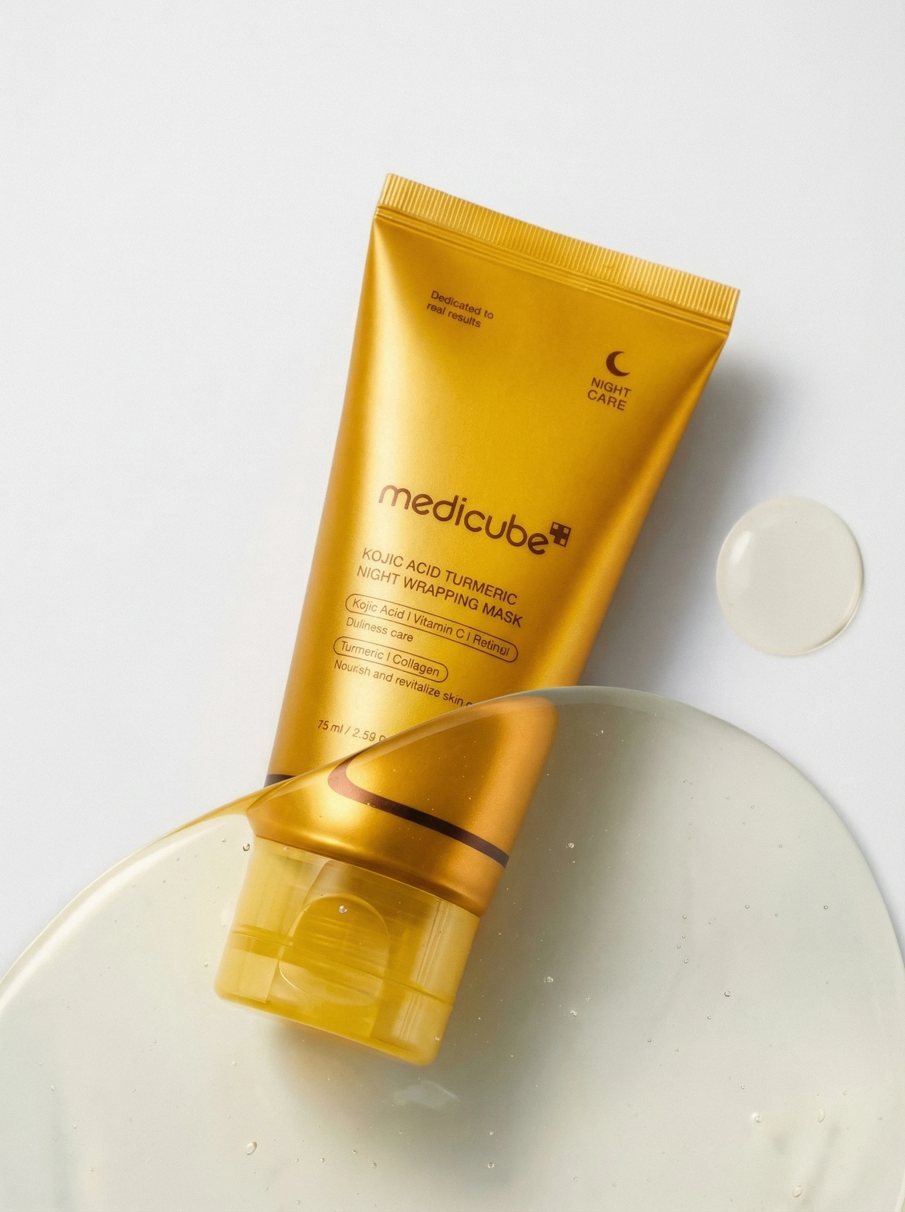 Medicube Kojic Acid Turmeric Night wrapping Mask 75 ml