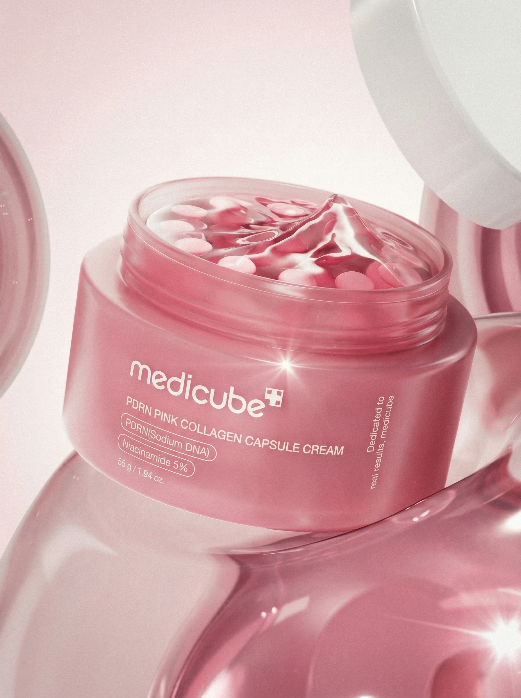 Medicube Pdrn Pink Collagen Capsule Cream 55g