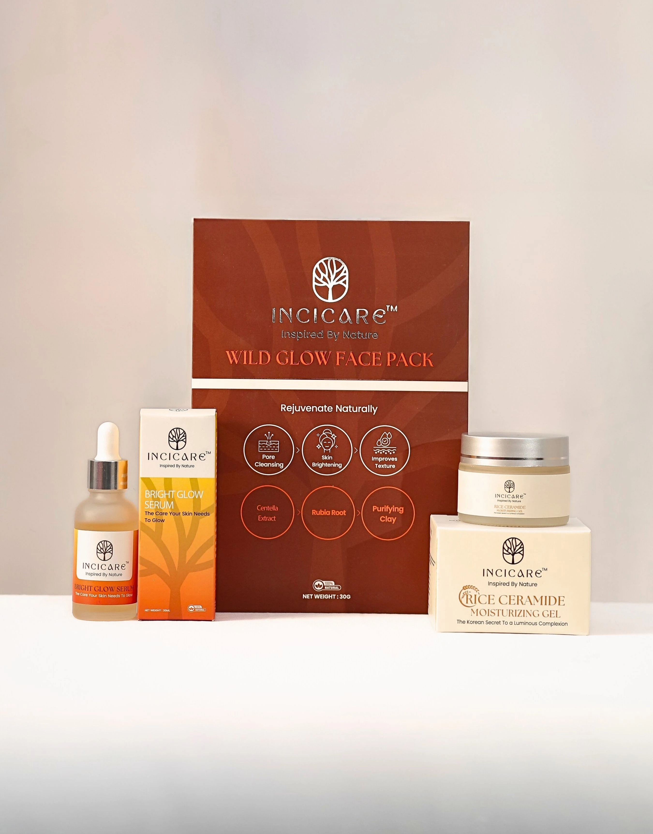 INCI CARE Bright Glow Combo