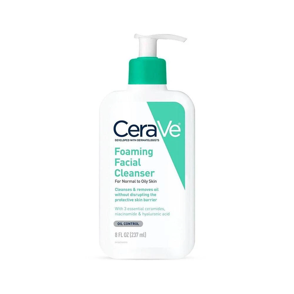 Cerave Foaming Facial Cleanser for Normal to Oily Skin – 237ml